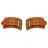 ZADO - manette in pelle (marrone)