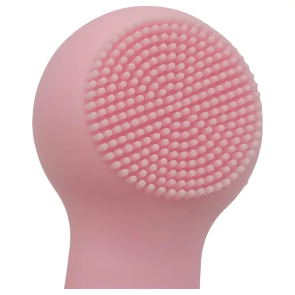 FaceClean - dispositivo per massaggio facciale senza fili, impermeabile (rosa)