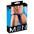 Svenjoyment - jockstrap uomo lucido - nero - XXL