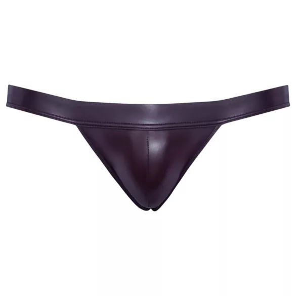 Svenjoyment - jockstrap uomo lucido - nero - XXL