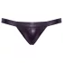 Svenjoyment - jockstrap uomo lucido - nero - XXL