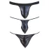Svenjoyment - set tanga uomo - nero - 3 pezzi - S-L