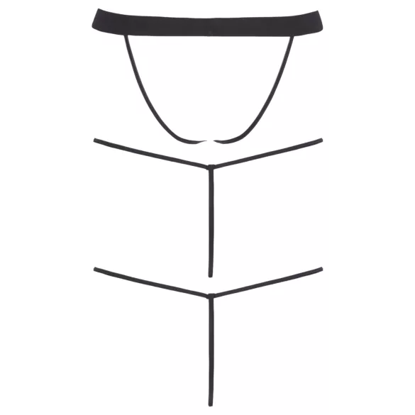 Svenjoyment - set tanga uomo - nero - 3 pezzi - S-L