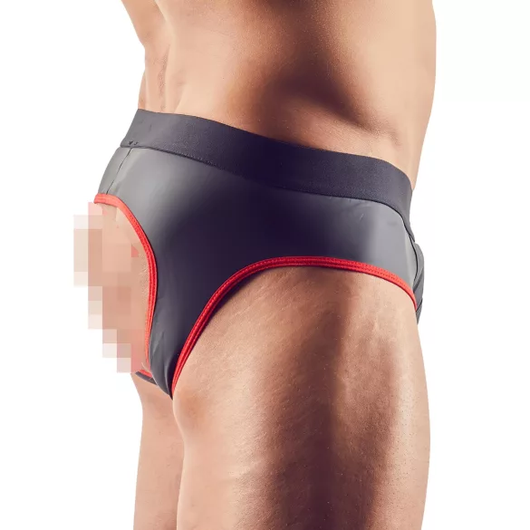 Svenjoyment - slip jock aperto - nero - M