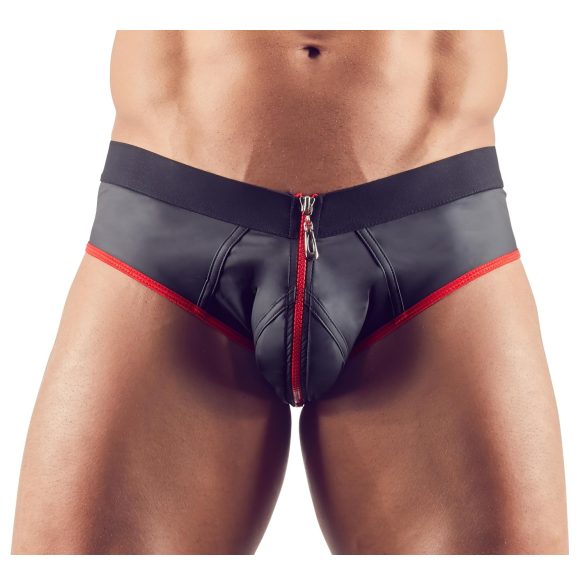 Svenjoyment - slip jock aperto - nero - L