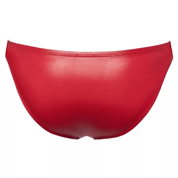 Svenjoyment - slip uomo nero con lacci - rosso - M