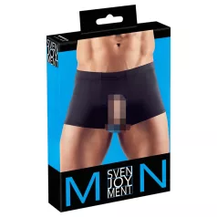 Svenjoyment - boxer uomo - apertura frontale - nero
