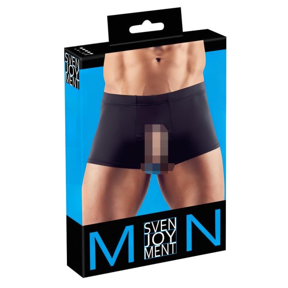 Svenjoyment - boxer uomo - apertura frontale - nero - M