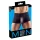 Svenjoyment - boxer uomo - apertura frontale - nero - 2XL