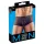 Boxer trasparente a righe - nero - XL