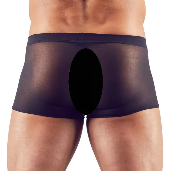 Svenjoyment - Set di boxer trasparenti neri a 2 pezzi (S-L)