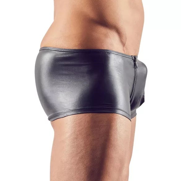 Svenjoyment - boxer uomo con zip - nero