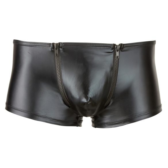 Svenjoyment - boxer uomo con zip - nero