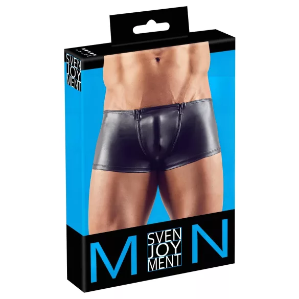 Svenjoyment - boxer uomo con zip - nero - L