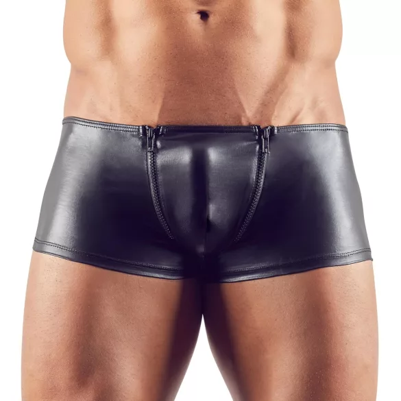 Svenjoyment - boxer uomo con zip - nero - XXL