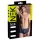 NEK - boxer uomo trasparente con lacci - inserto rete nera - blu
