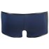 NEK - boxer uomo trasparente con lacci - inserto rete nera - blu - M