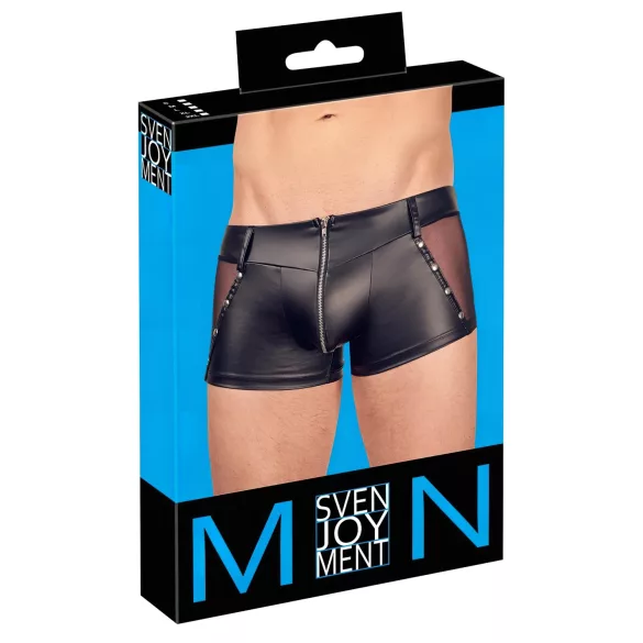 Svenjoyment - boxer uomo lucido - nero - L