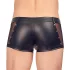Svenjoyment - boxer da uomo lucido con cerniera (nero) - L