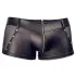 Svenjoyment - boxer da uomo lucido con cerniera (nero) - L