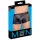 Svenjoyment - boxer da uomo lucido con cerniera (nero) - XL