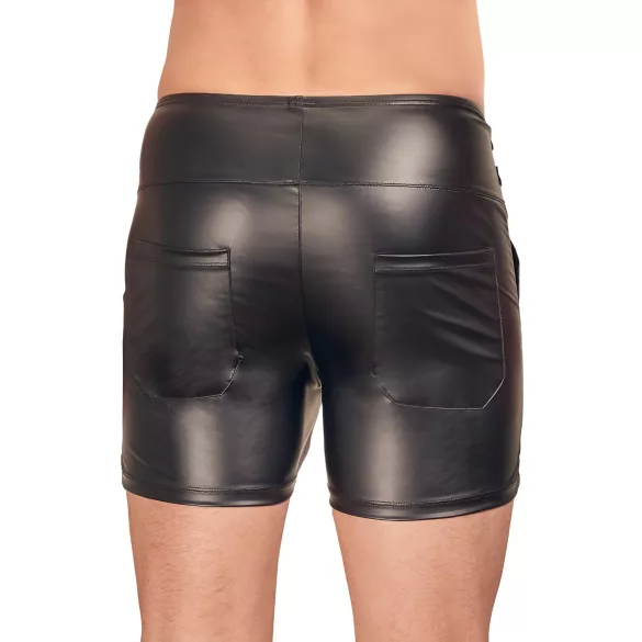 NEK - boxer uomo allungato - fibbia metallica - nero - L