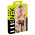 NEK - boxer uomo con inserti laterali rossi e zip - nero - M