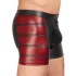 NEK - boxer uomo con inserti laterali rossi e zip - nero - M