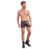 NEK - boxer uomo con inserti laterali rossi e zip - nero - M