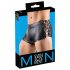 Svenjoyment - boxer opaco nero con lacci laterali