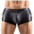 Svenjoyment - boxer opaco nero con lacci laterali