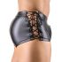 Svenjoyment - boxer opaco nero con lacci laterali
