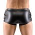 Svenjoyment - boxer uomo opaco con lacci laterali - nero - XL