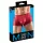Svenjoyment - boxer push-up uomo - effetto lucido - rosso - M