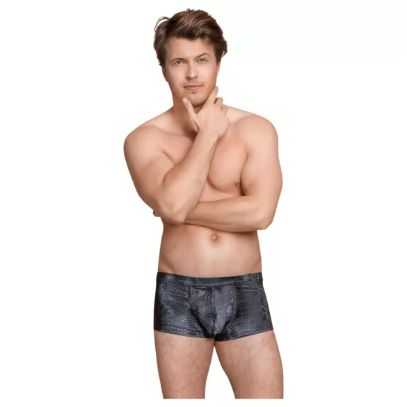 NEK - boxer motivo pelle di serpente (nero)