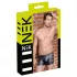 NEK - boxer uomo borchiato con cerniera - nero - L