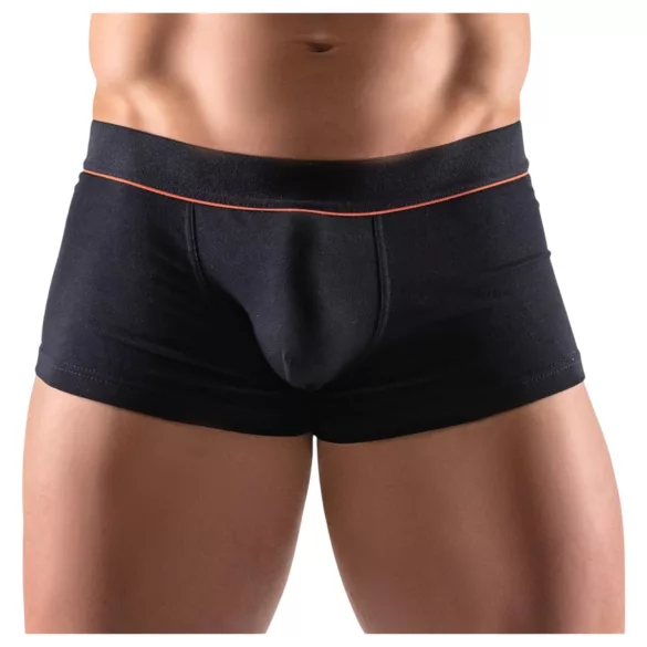 Svenjoyment - boxer nero in cotone biologico confortevole