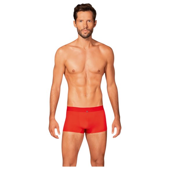 Obsessive - boxer rosso trasparente ai lati - L/XL