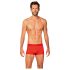 Obsessive - boxer rosso trasparente ai lati - L/XL