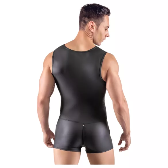 Svenjoyment - tutina uomo senza maniche, corta (nera)