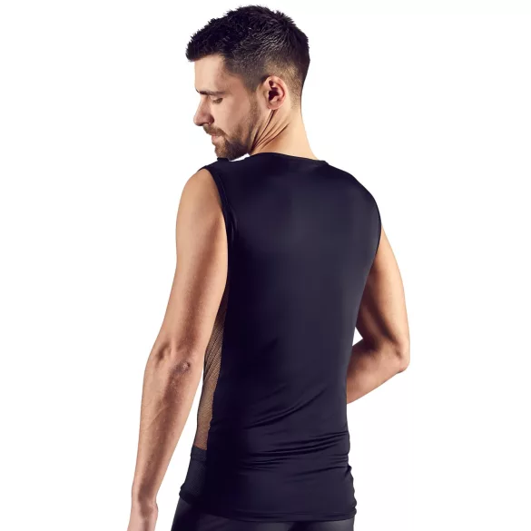 Svenjoyment - maglia uomo con lacci - nero