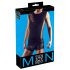 Svenjoyment - top maschile con lacci (nero) - L