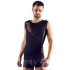 Svenjoyment - top maschile con lacci (nero) - L