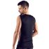 Svenjoyment - top maschile con lacci (nero) - L