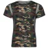 NEK - t-shirt mimetico da uomo (verde-marrone)