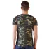 NEK - t-shirt mimetico da uomo (verde-marrone) - 2XL