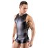 Top maschile opaco con allacciatura laterale Svenjoyment (nero)