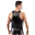 Svenjoyment - maglia opaca nera da uomo con stringatura laterale