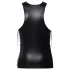 Svenjoyment - maglia opaca nera da uomo con stringatura laterale