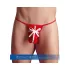 Tanga uomo natalizio - rosso (S-L)